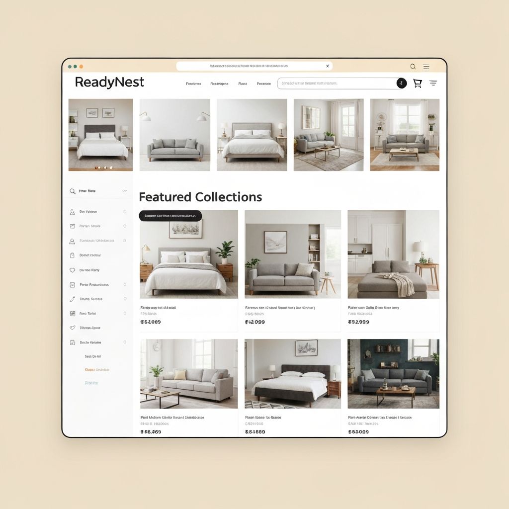 ReadyNest - E-Commerce Platform
